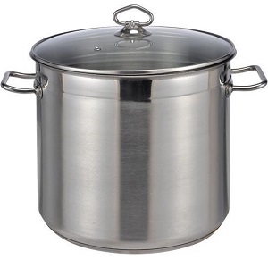 Haushalt RVS pan - 15 liter